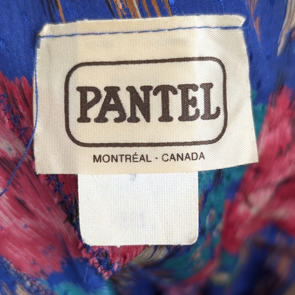 Vintage Union Made Blue Floral Dress | Long Sleeve Midi | Cottagecore, Size S - Picture 9 of 11